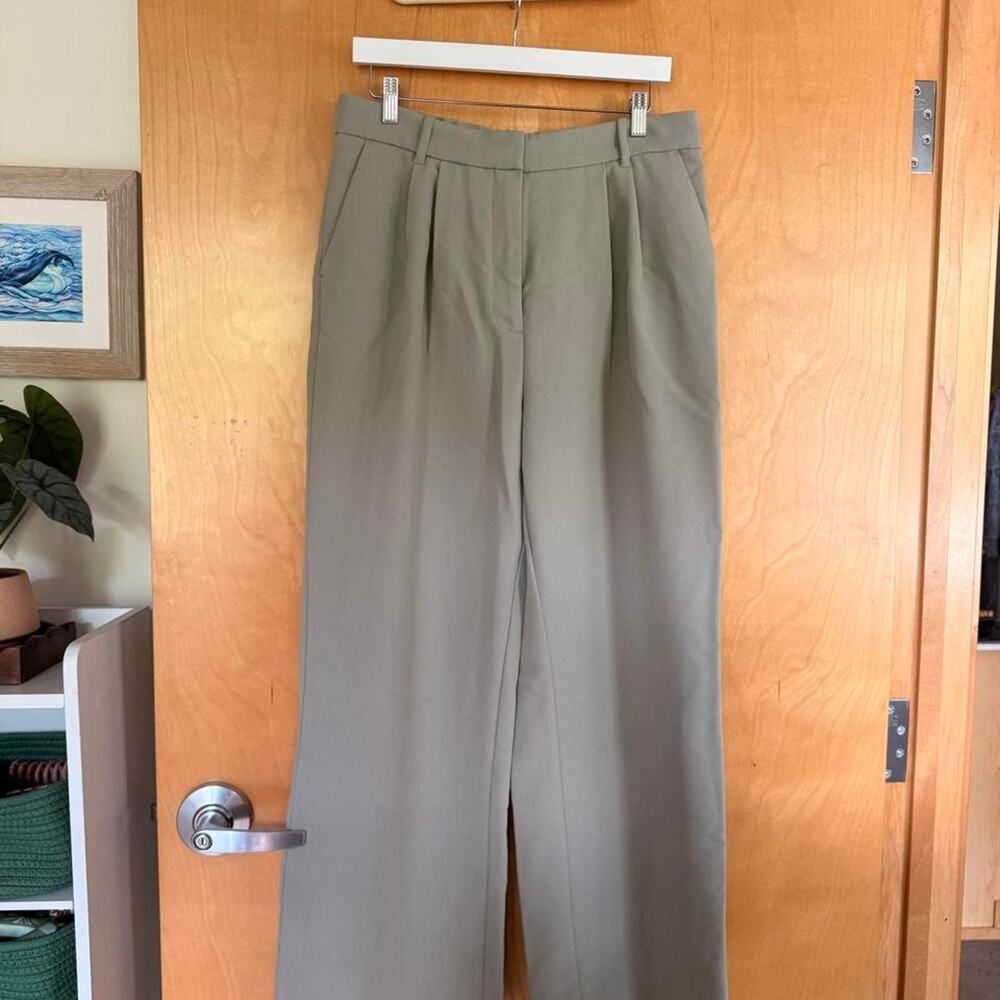 Abercrombie high rise wide leg